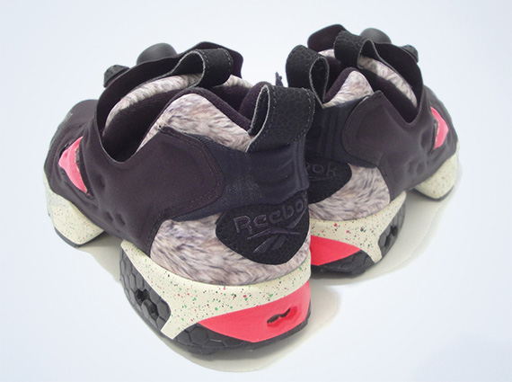 Reebok Insta Pump Fury - Black - Indian Magenta