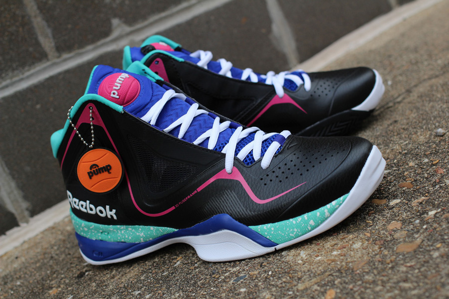 Reebok Pumpspective Omni Black Blue White 2