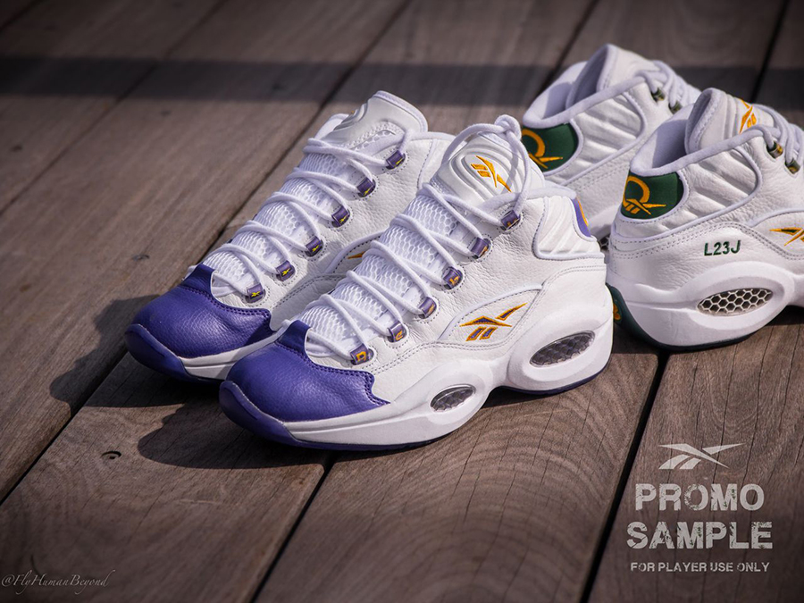 Reebok Question For Player Use Only Kobe Lakers 9