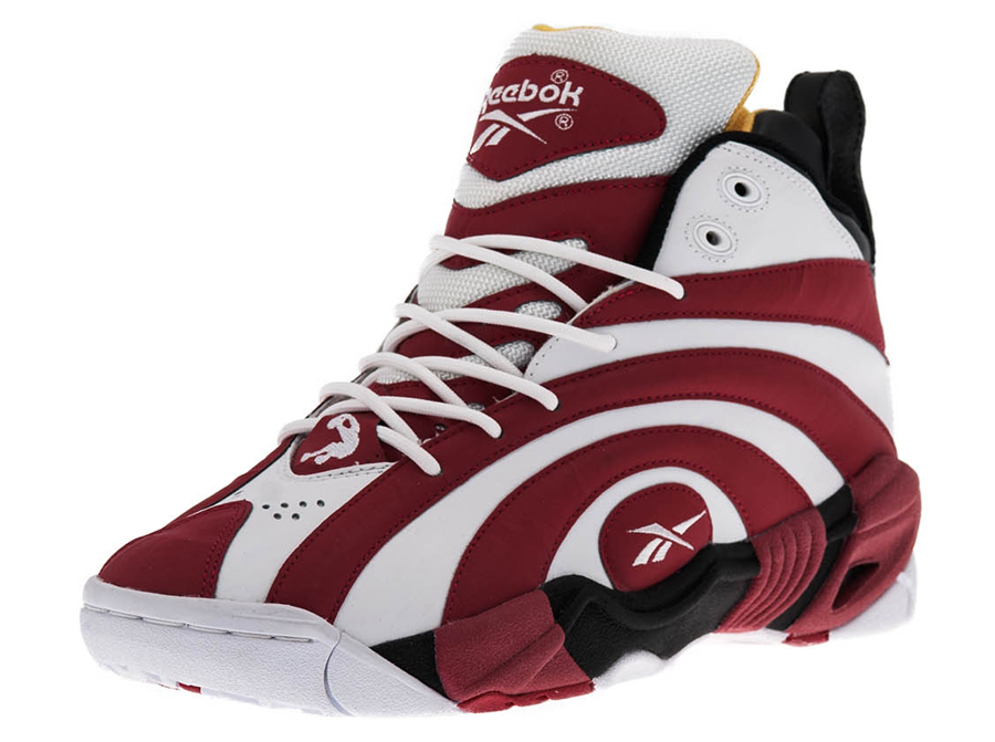 Reebok Shaqnosis White Red Yellow 3