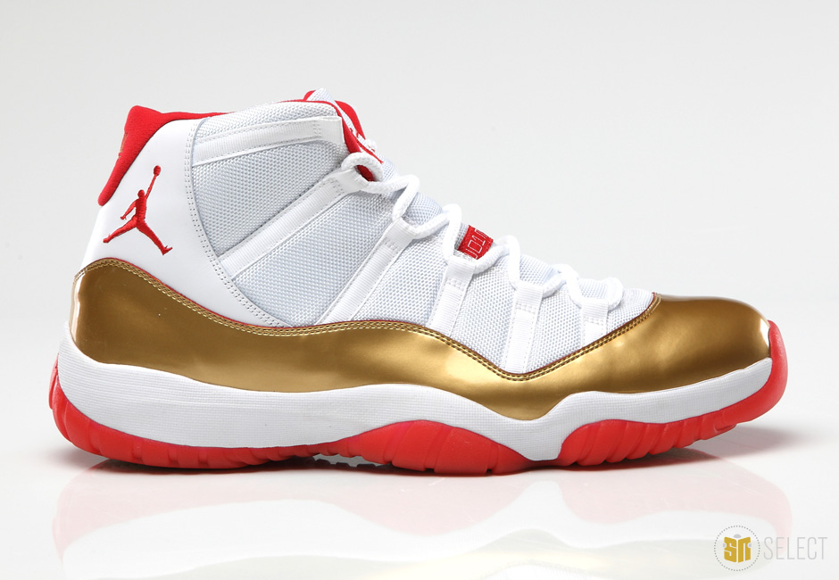 Sn Select Air Jordan Xi Ray Allen Championship Pe 1