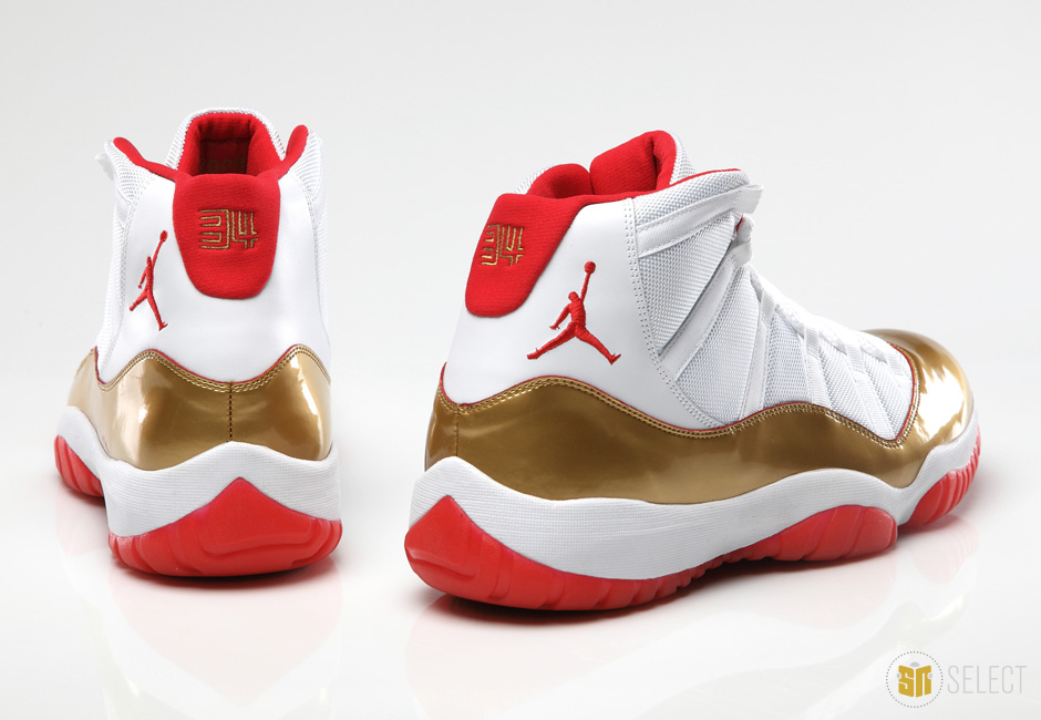 Sn Select Air Jordan Xi Ray Allen Championship Pe 3