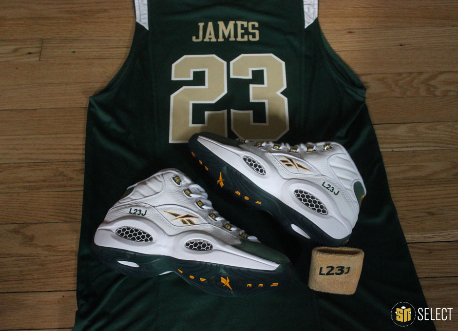 Sn Select Reebok Question Lost Pes Lebron 1