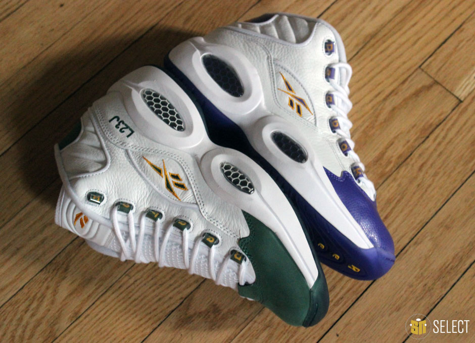 Sn Select Reebok Question Lost Pes Lebron Kobe 14