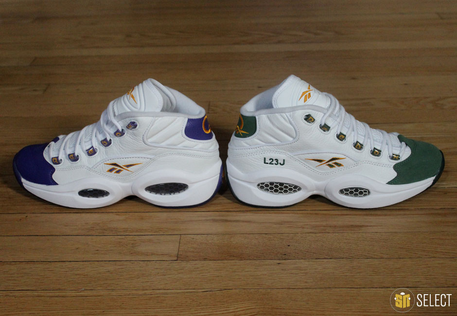 Sn Select Reebok Question Lost Pes Lebron Kobe 4