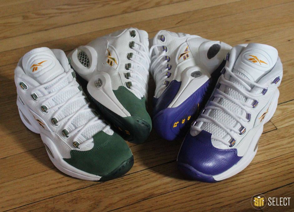 Sn Select Reebok Question Lost Pes Lebron Kobe 5