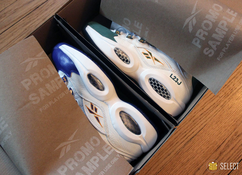 Sn Select Reebok Question Lost Pes Lebron Kobe 9