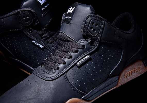 Supra Ellington – Black – Gum