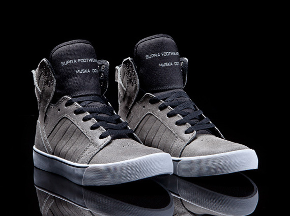 Supra Skytop Grey Black 4