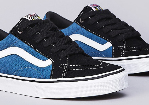 Vans Native American Lo – Blue Snake – Black