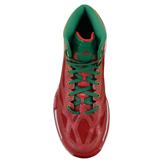 Adidas Crazy Light 3 Metallic Gold Vivid Green Light Scarlet 02