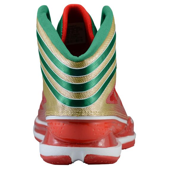 Adidas Crazy Light 3 Metallic Gold Vivid Green Light Scarlet 03