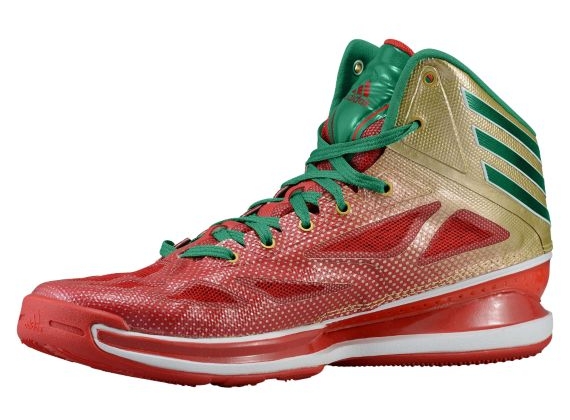 Adidas Crazy Light 3 Metallic Gold Vivid Green Light Scarlet 04