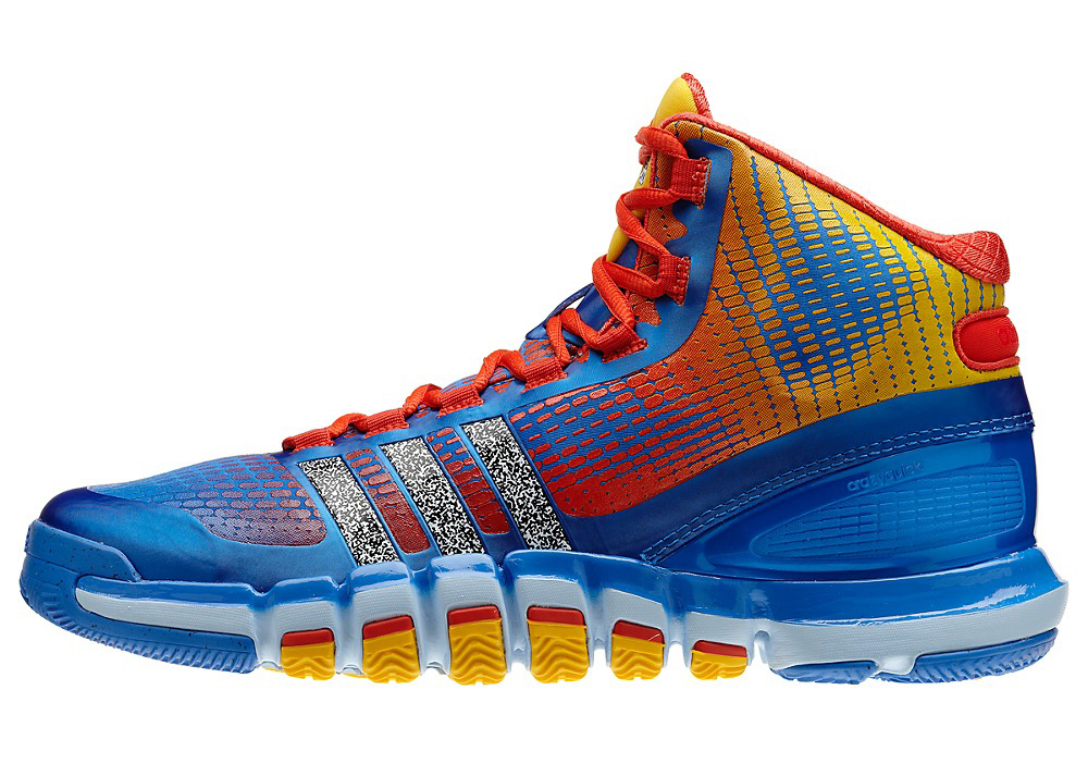 Adidas Crazy Quick Blast Blue Red Yellow 1