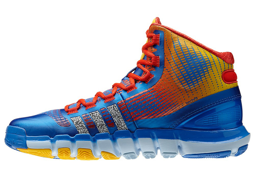 Adidas Crazy Quick Blast Blue Red Yellow 3
