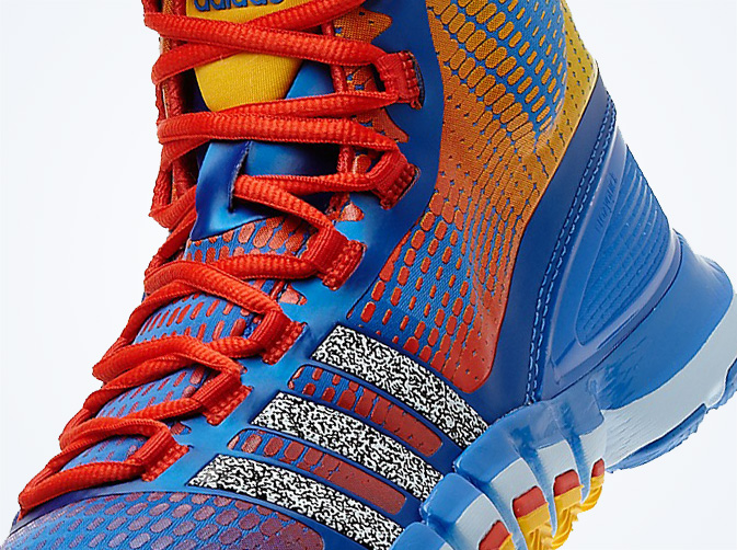 adidas Crazy Quick - Blast Blue - Red - Yellow