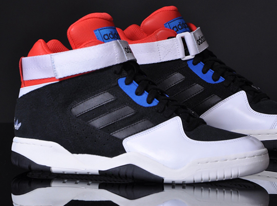 Adidas Enforcer Mid Black Red Blue 02