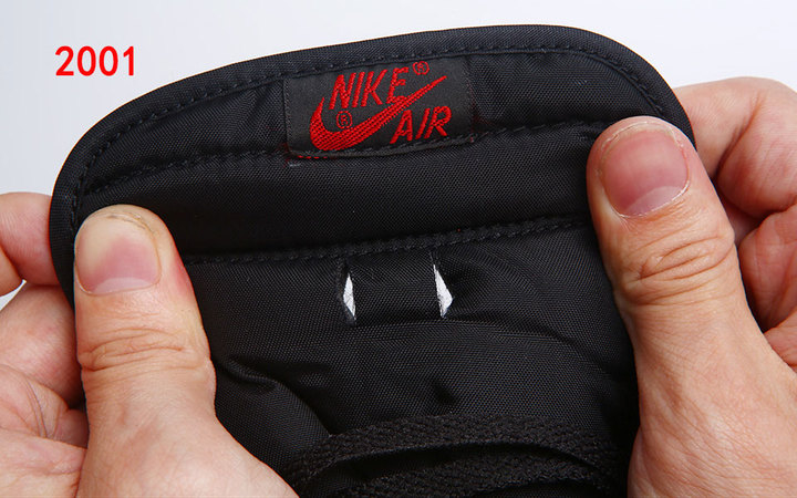 Air Jordan 1 Bred 2001 2013 Comparison 11