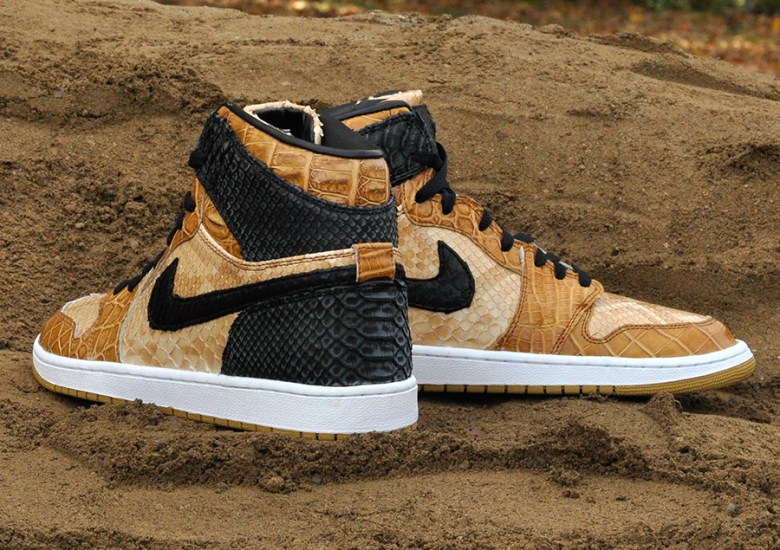 Air Jordan 1 “Desert Storm” by JBF Customs