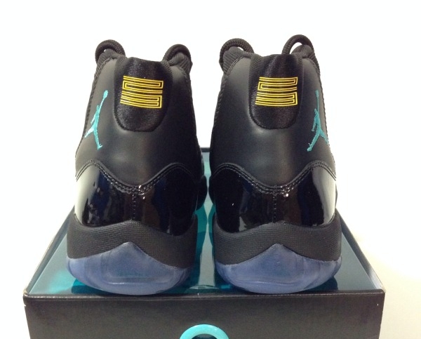Air Jordan 11 Black Gamma Blue Varsity Maize 10