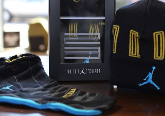 Air Jordan 11 “Gamma Blue” – Beanie + Stocking Set