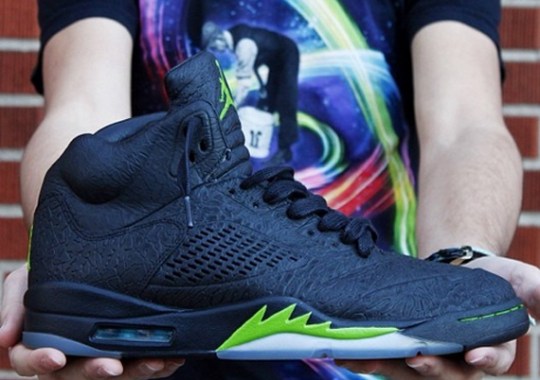 Air Jordan 3Lab5 “Altitude Green” Customs by Doctor Soles