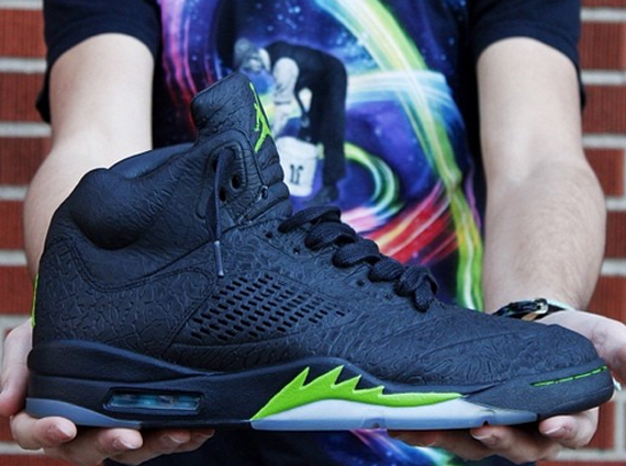 Air Jordan 3Lab5 “Altitude Green” Customs by Doctor Soles