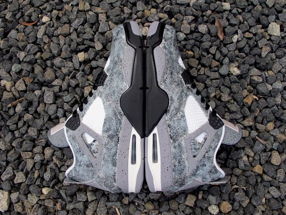 Air Jordan 4 Asphalt Customs 04