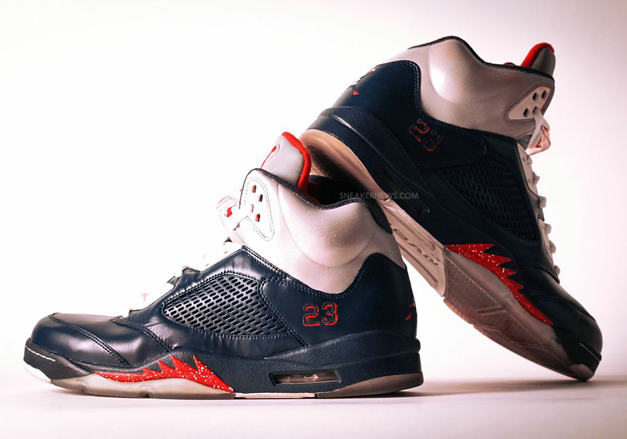 Air Jordan 5 Captain America Dmc Customs 3