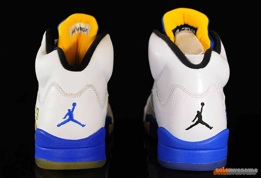 Air Jordan 5 Laney 2000 2013 Comparison 3