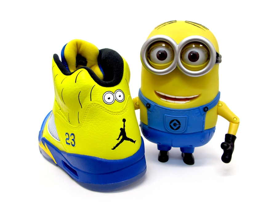 Air Jordan 5 Minion Customs 01