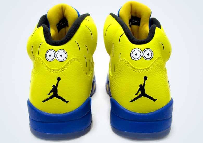 Air Jordan 5 “Minion” Customs by Sekure D