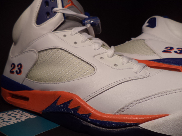 Air Jordan 5 Quentin Richardson Knicks Home Pe 02