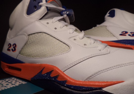 Air Jordan 5 – Quentin Richardson Knicks Home PE on eBay