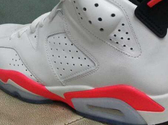 Air Jordan 6 Gs White Infrared 1