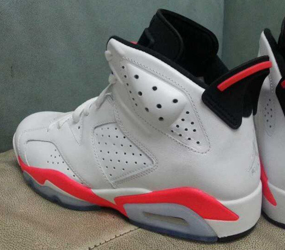 Air Jordan 6 Gs White Infrared 3