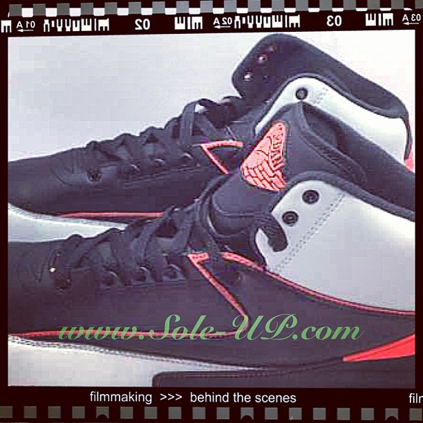 Air Jordan Ii Grey Black Red