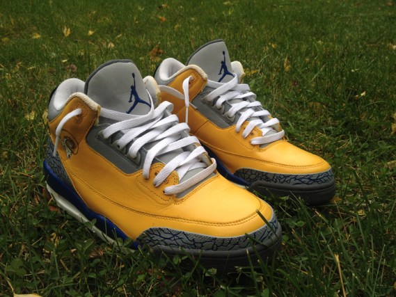 Air Jordan Los Angeles Rams Customs 08