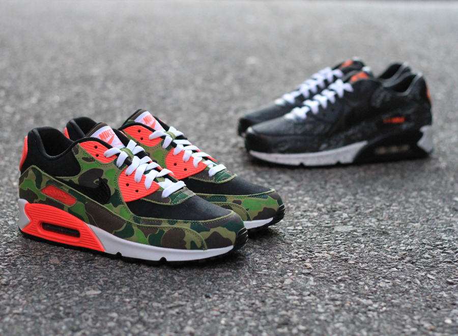 atmos x Nike Air Max 90 "Camo Pack" - Bodega Release Info