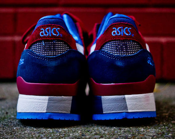 Asics Gel Lyte 3 Maroon Blue 7