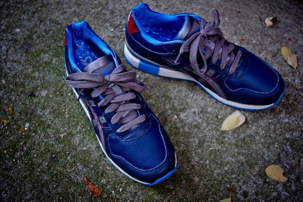Asics Gt Ii Navy Grey Red 01