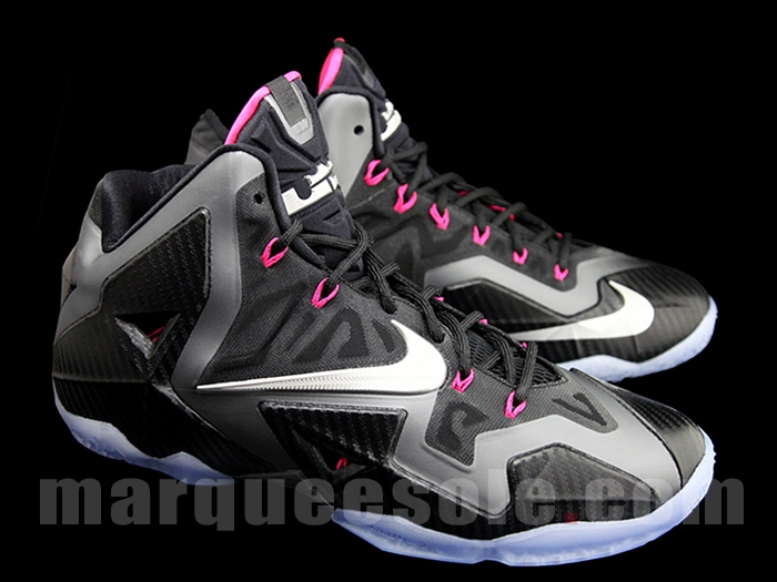 Carbon Fiber Pink Foil Lebron 11 1