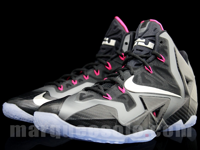 Carbon Fiber Pink Foil Lebron 11 4