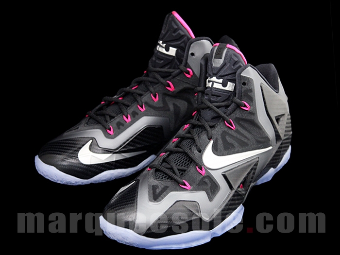 Carbon Fiber Pink Foil Lebron 11 6