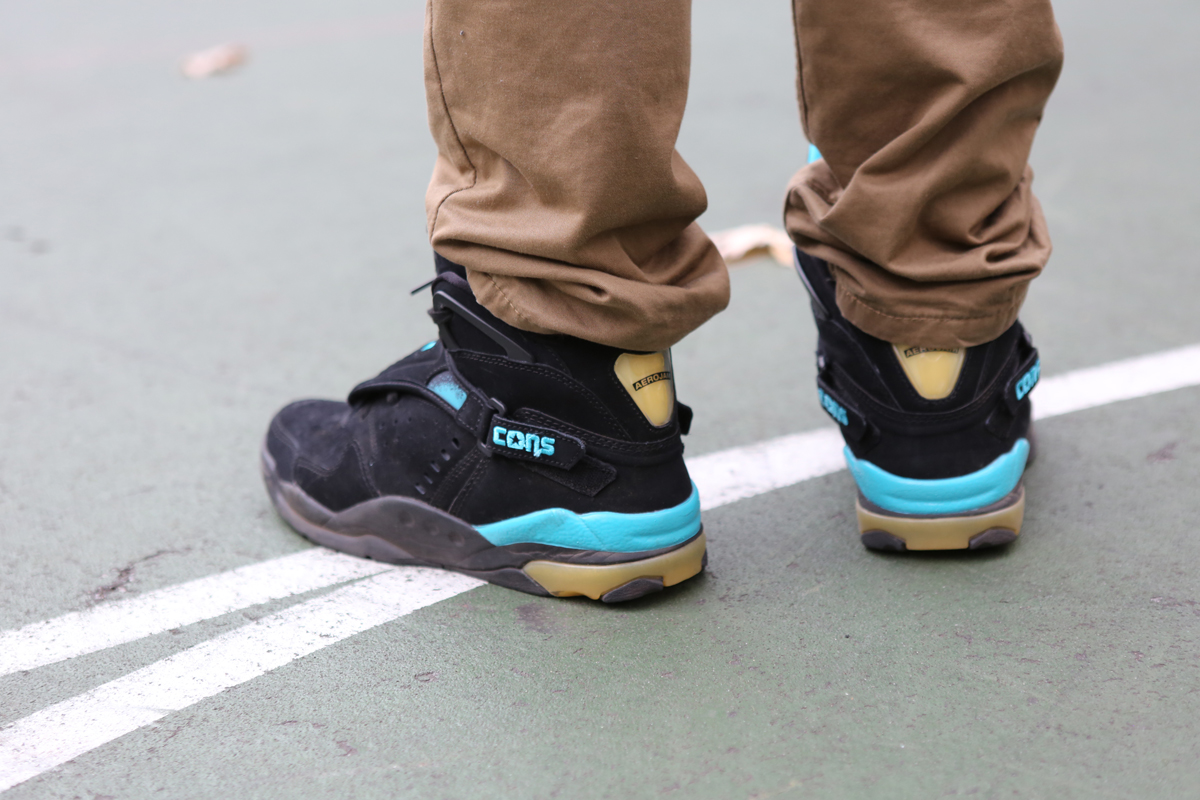 Converse Aero Jam Black Peacock Blue 03