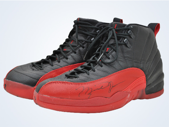 Flu Game Air Jordan 12 Game Worn