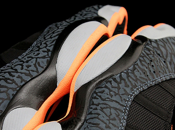 Jordan 6 Rings Black Orange Navy