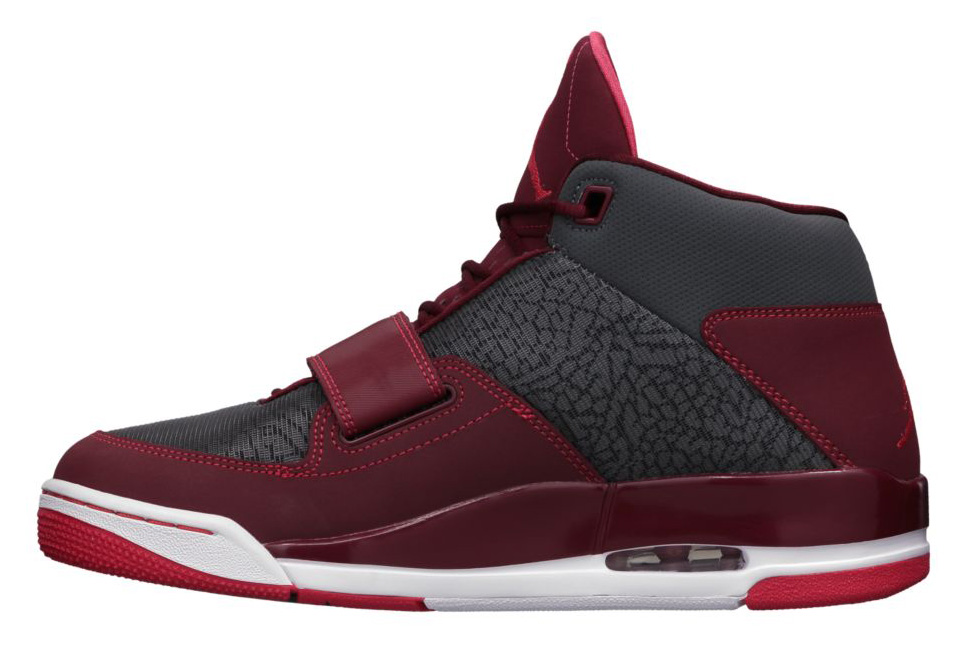 Jordan Flight Club 90s Dark Grey Fusion Red 3