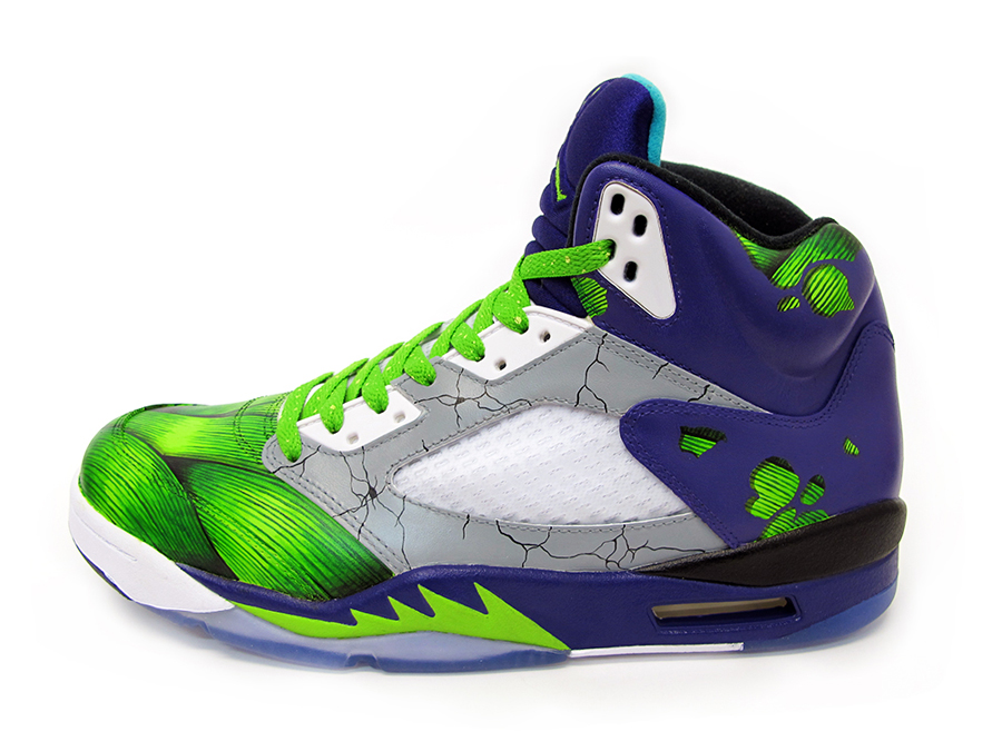 Jordan V Smash Customs 1