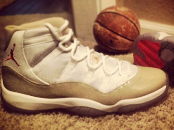 Josiah Lake Shows Off Air Jordan 11 Ray Pe
